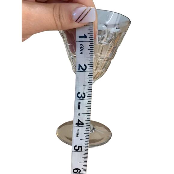 Baccarat Clear Crystal Glasses Set of Two - Picture 6 of 6